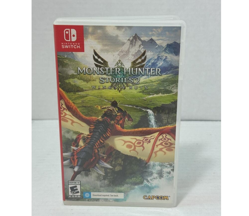 Monster Hunter Stories 2 Wings of Ruin Replacement Case Nintendo Switch